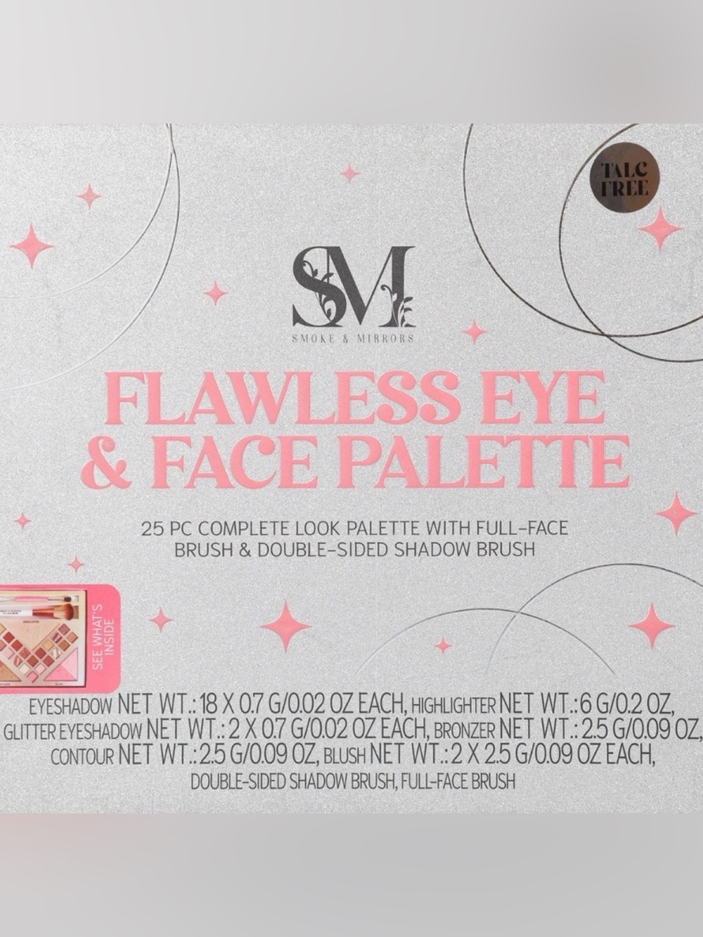NEW! Smoke & Mirrors Flawless Eye & Face Palette